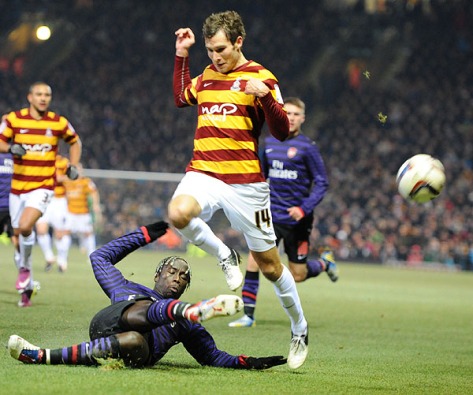 Bradford City V Arsenal - Capital One Cup  ©Claire Epton 2012